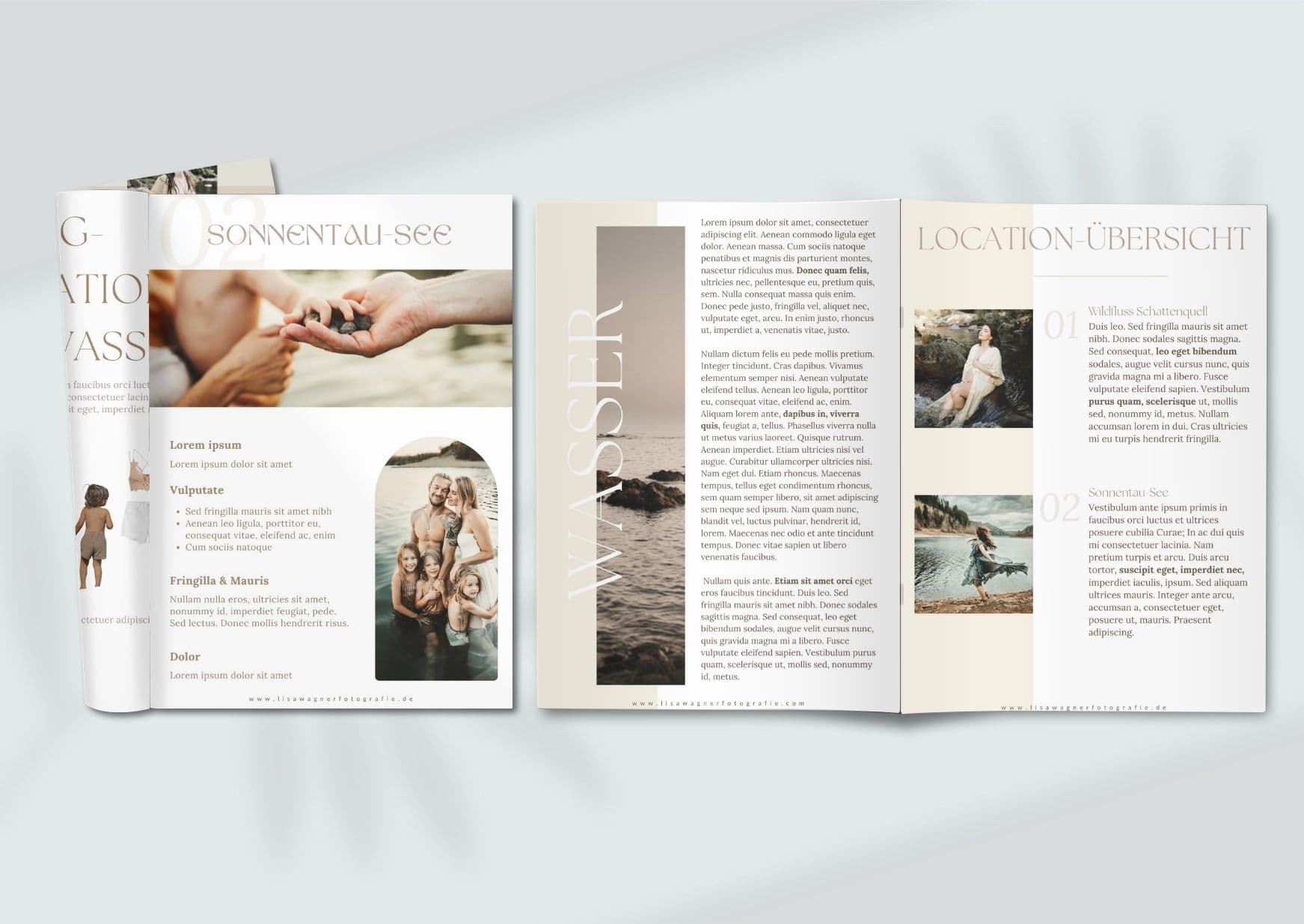 Wassershooting Mockup produktbild